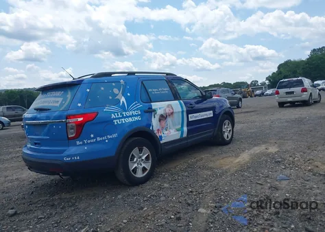 2013 Ford Explorer from USA, damaged, VIN 1FM5K7B97DGC50123